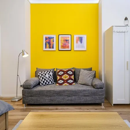 Stylish Yellow In The Heart Of Budapest